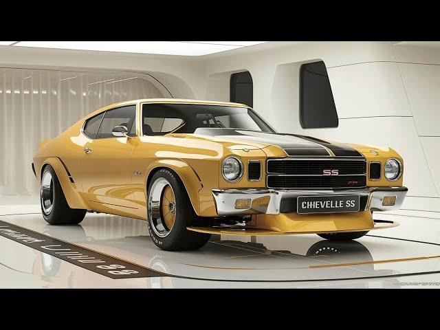 Modern Style! NEW 2025 Chevy Chevelle SS Finally Unveiled - FIRST LOOK!