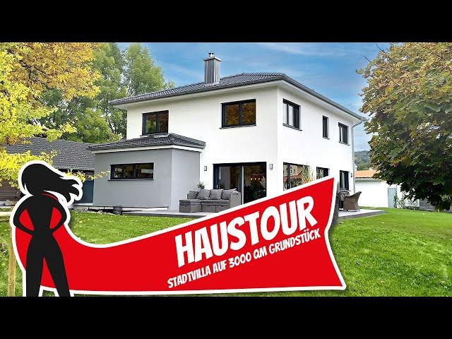 Haustour: Fertighaus Stadtvilla auf über 3.000 qm Grundstück | Wolf Haus | Hausbau Helden