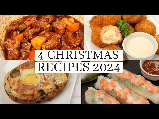 4 Christmas Recipe Ideas 2024