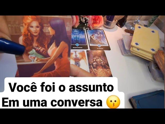 Aconselharam a pessoa amada e ela ficou mexida depois dessa conversa  alguém falou muito de você 