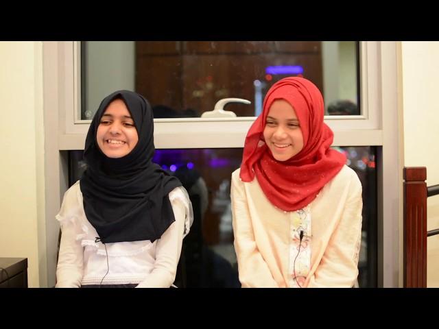 Rehearsal: Ya Taiba nasheed by Maryam Masud and Ayisha Abdul Basith