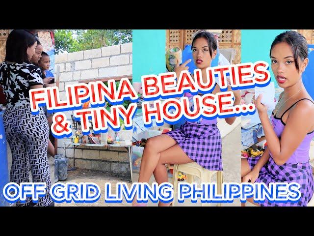  BEAUTIFUL FILIPINAS TINY HOUSE PROVINCE LIVING BUILD UPDATE. Off Grid Island Family Philippines