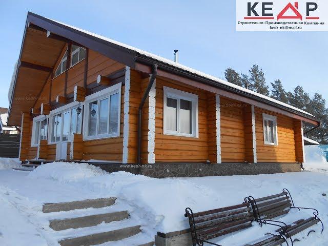 Качественная Норвежская  рубка, Дом из лафета под ключ, Усадочные перегородки в  деревянном доме.