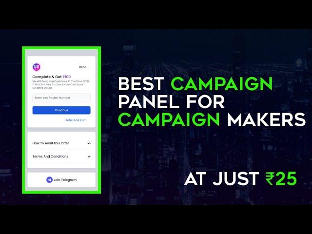 Best Campaign Panel For Campaign Maker/Provider