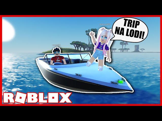 S MAKKY JEZDÍME LODÍ DO NEZNÁMA! Roblox a wavy trip w/@Makousek