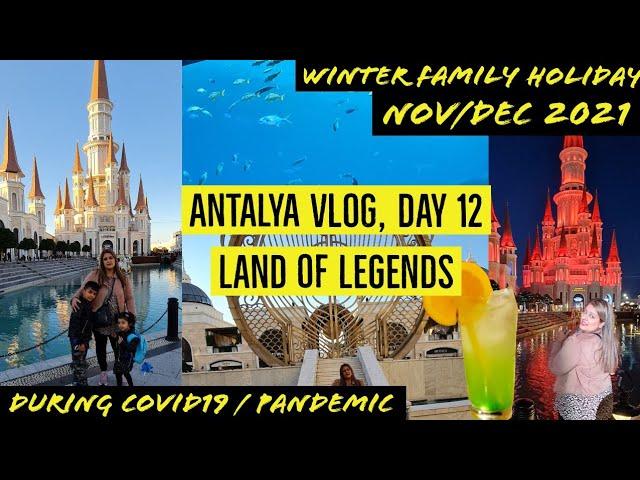 Antalya Vlog Day 12 - Limak Lara Deluxe Hotel, LAND OF LEGENDS, Belek, Nemo's luxury restaurant