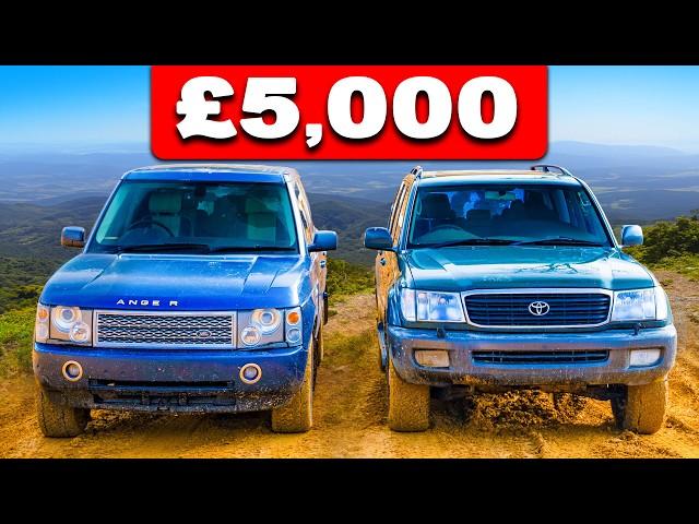 Toyota Land Cruiser vs Range Rover: OFF-ROAD RACE!