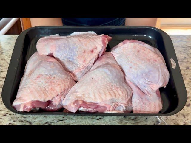 Turkey Thighs / Turkey Thighs Recipe / Turkey Recipe / Easy Turkey Recipe / ASMR Cooking