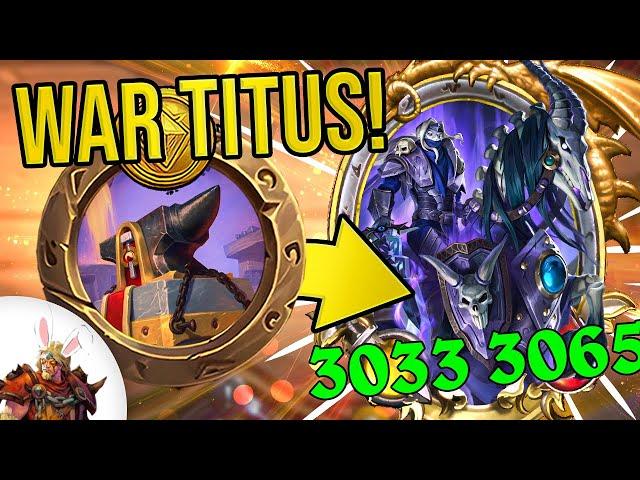 3,000/3,000 Titus Rivendare?! | Hearthstone Battlegrounds