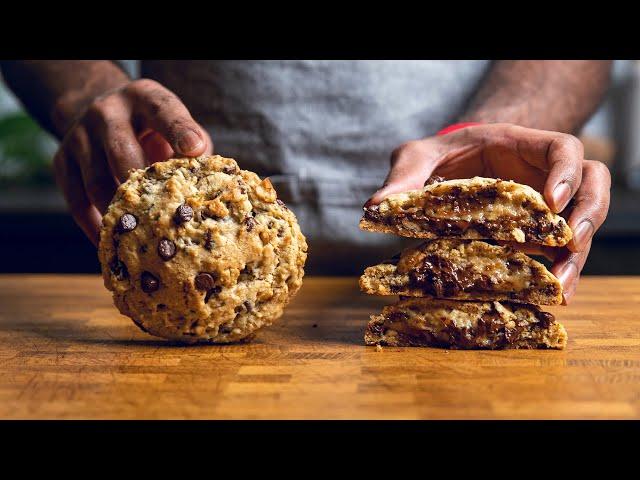 Vegan Levain Bakery Style Giant Chocolate Chip Cookie