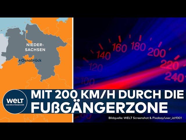 OSNABRÜCK: 15-Jähriger liefert sich wilde Verfolgungsjagd mit der Polizei