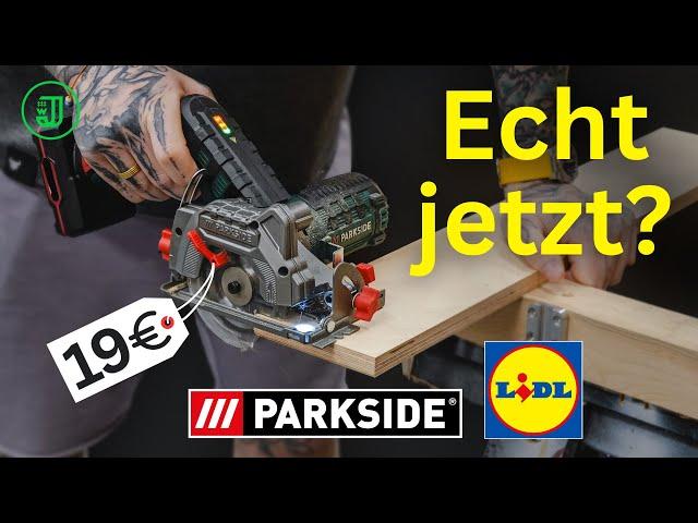 AKKU HANDKREISSÄGE von PARKSIDE für 19 EURO: Diese SÄGE macht mich SPRACHLOS!  | Jonas Winkler