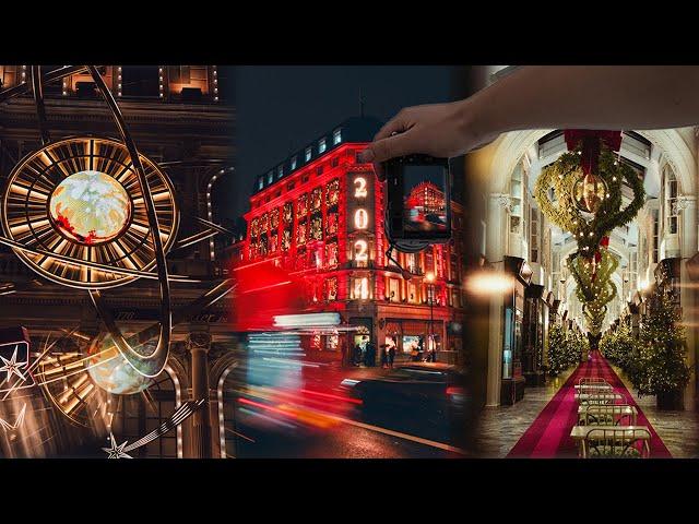 LONDON CHRISTMAS LIGHTS POV STREET PHOTOGRAPHY | TAMRON 17-70 F2.8 | SONY A6700