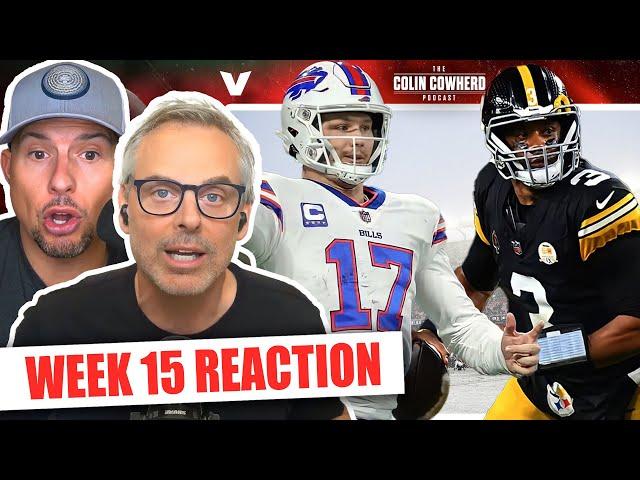 Reaction to Steelers-Eagles, Bills-Lions, Colts-Broncos, Bucs-Chargers | Colin Cowherd NFL