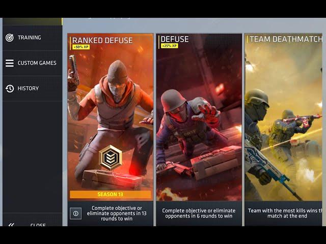 Live Critical Ops Ranked gold 4 i can disconnect at any moment…