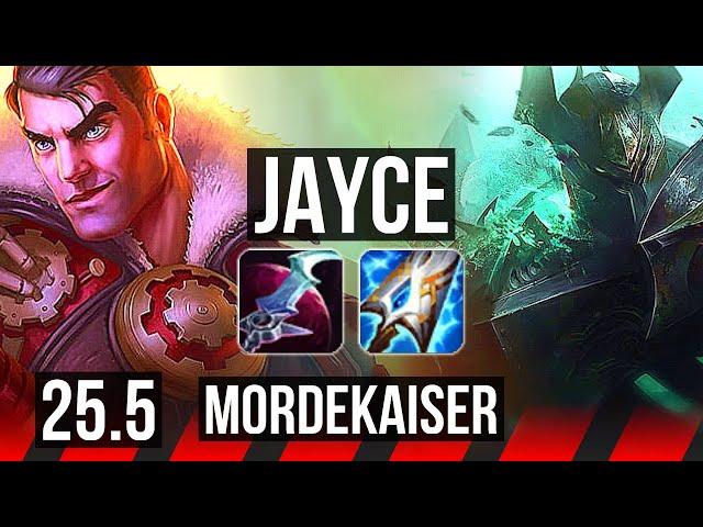 JAYCE vs MORDEKAISER (TOP) | KR Master | 25.5