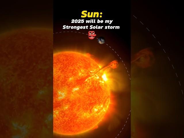 Earth vs Solar storm 2025 #shorts #space #sun #edits #universe