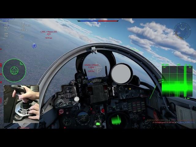 War Thunder Joystick Gameplay Jet Fighter First Person - Realistic Air Battle 2022 Ultra RTX3070