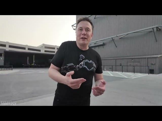 First Look Inside SpaceXs Starfactory w Elon Musk