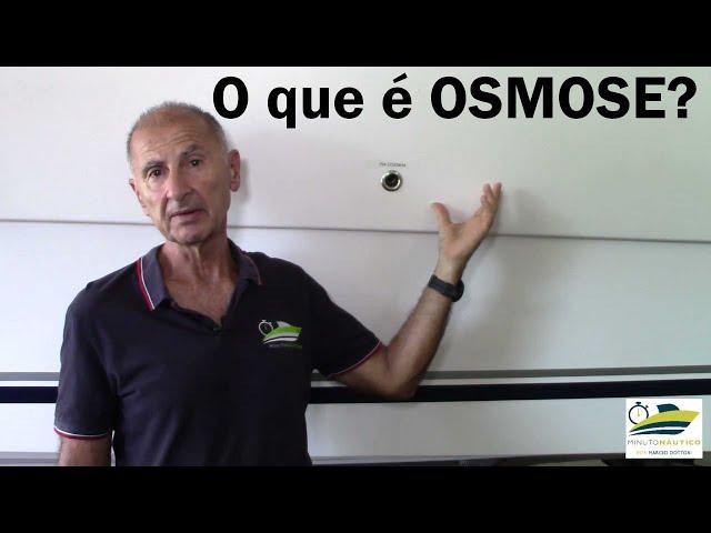 O que é osmose - Minuto Náutico - Marcio Dottori - Vídeo 317