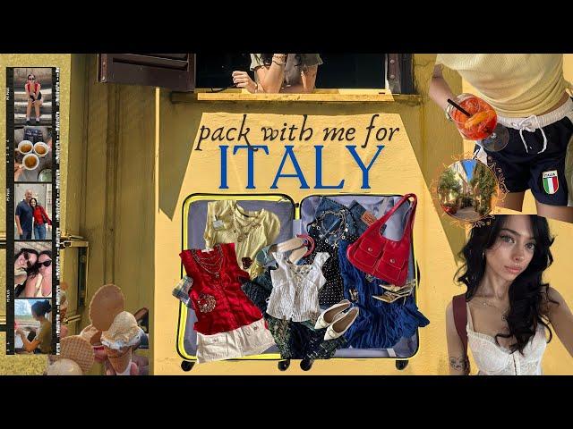 pack with me for Italy (outfit ideas, jewelry making & how I pack)