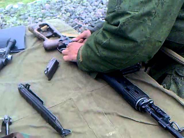 Разборка СВД на время