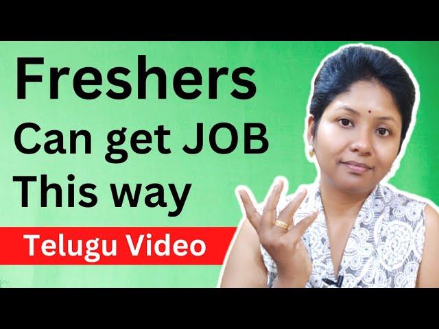 Best Job Portals only for FRESHERS || How to get Job as a Fresher || @Pashams