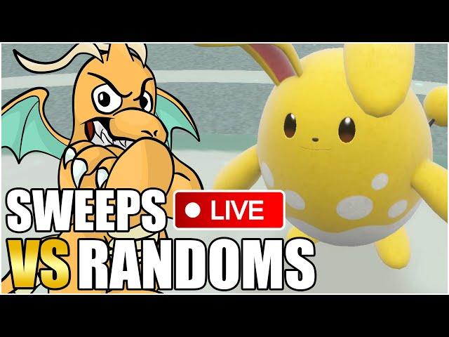 Pokemon SWEEPS! Pokemon Scarlet and Violet WiFi Battles VS Randoms #Live