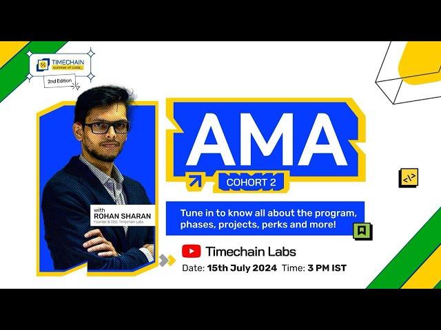 Timechain Summer of Code 2024 COHORT 2 | Rohan Sharan | Timechain Labs | BSV Blockchain