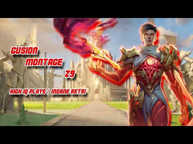 Dominating the game using gusion full potential - Gusion Montage 29