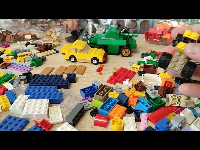 Как сделать самый простой трактор из Lego