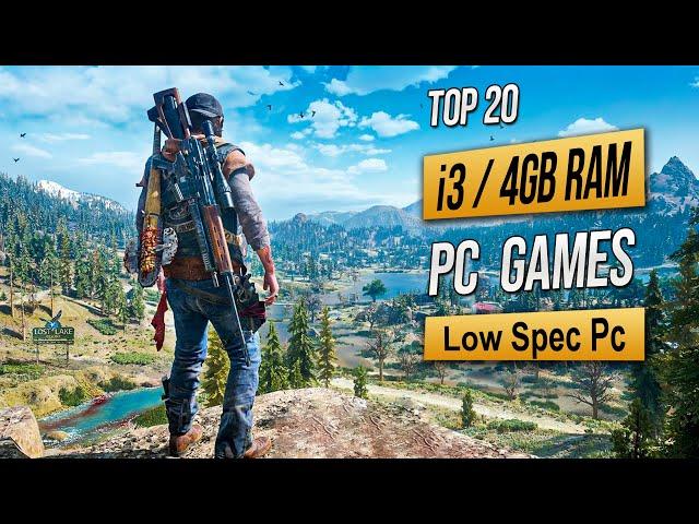 Top 20 Best Low Spec Pc Games For (i3 / 4GB RAM) 2024