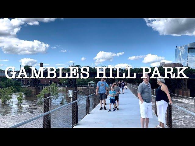 [4K] WALKING: Gambles Hill Park—Downtown Richmond, VA