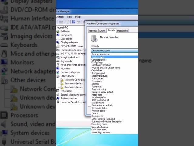How to Find Drivers for Unknown Devices in the Device Manager