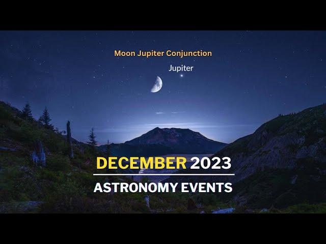 Don't Miss These Astronomical Events in December 2023 | Geminid Meteor shower | Planets | Solstice