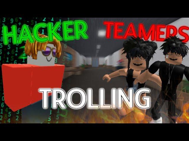 HACKER TROLLING TEAMERS MM2