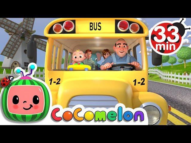 Wheels on the Bus + More Nursery Rhymes & Kids Songs - CoComelon