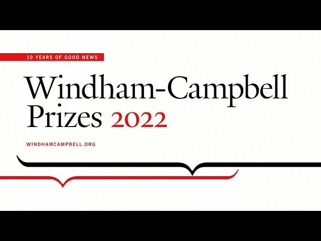 2022 Windham-Campbell Prizes Festival Promo