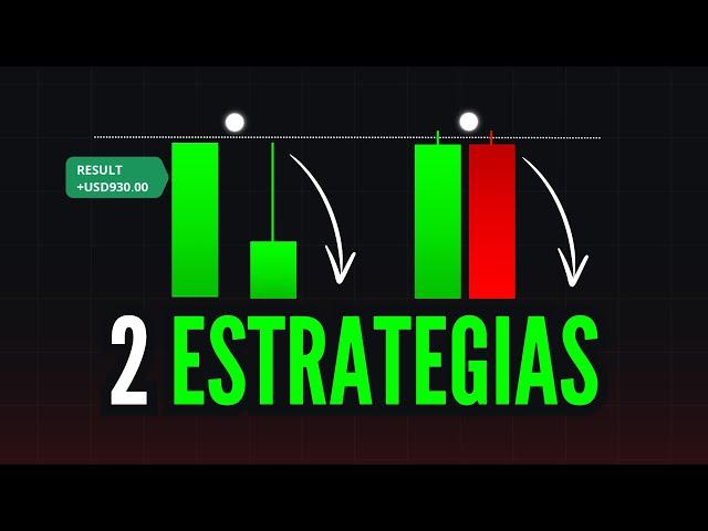 Con estas 2 ESTRATEGIAS gano SIEMPRE en OPCIONES BINARIAS