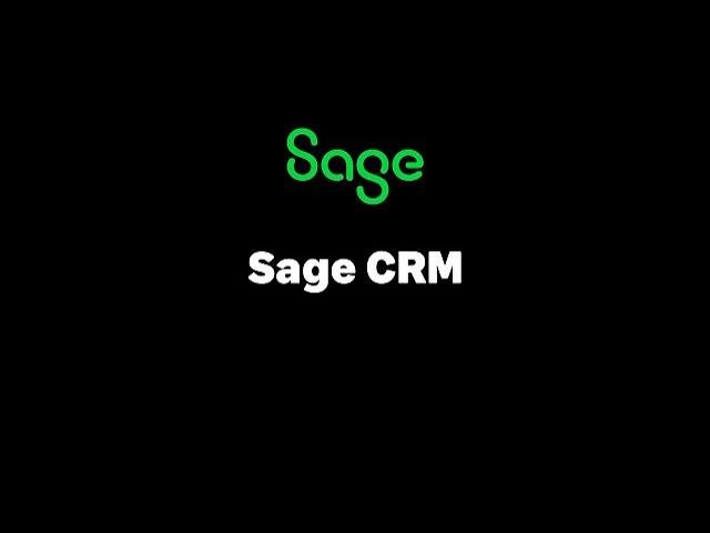 Sage CRM: List Customization