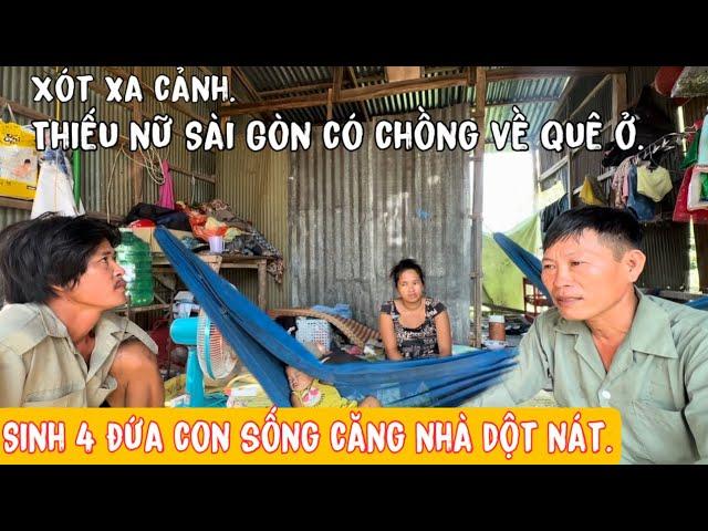 Vợ Ck nghèo nuôi 4 Con nhỏ vui mừng được Tổ Từ Thiện Anh Sang cắt mới căng nhà cả xóm vui mừng.