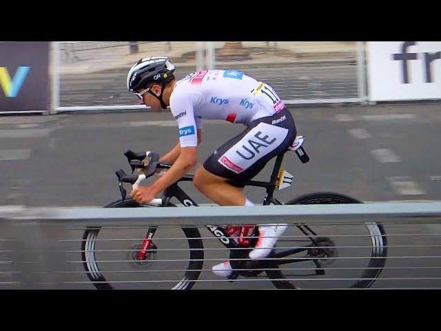 Tadej Pogacar ATTACKS on the Champs-Élysées | Tour de France 2023 Stage 21