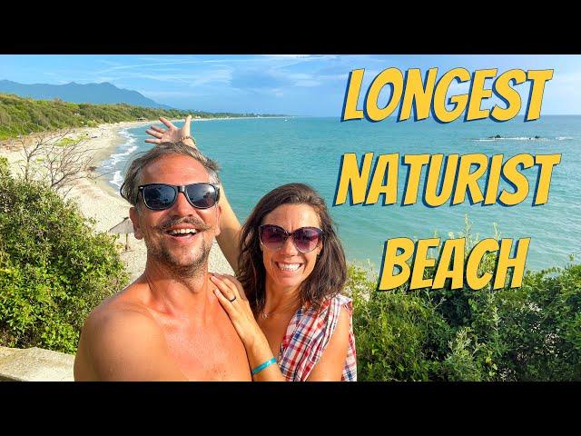 Europe's Longest Naturist Beach [Bagheera Naturist Village - Corsica - France]