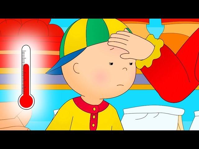 Caillou has HIGH FEVER | Fun for Kids | Videos for Toddlers | Family Fun | Full Episode