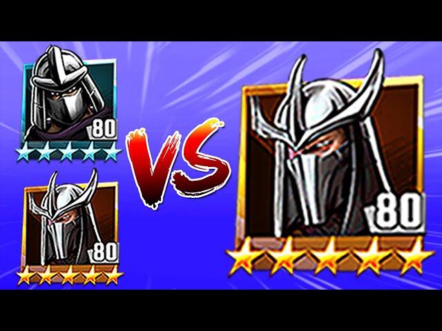 TMNT Legends Shredder & Shredder Classic VS Shredder