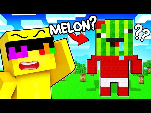 Sunny vs Melon GUESS THE BUILD in Minecraft!