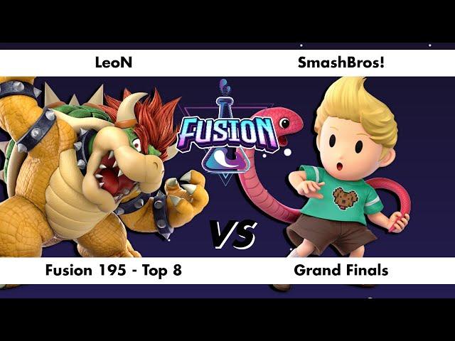 Fusion # 195 - LeoN (Bowser) [ W ] vs SmashBros! (Lucas) [ L ] - Grand Finals