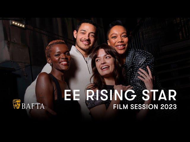 EE Rising Star Session with Naomi Ackie, Emma Mackey, Daryl McCormack and Sheila Atim
