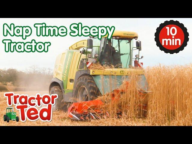 Nap time with Sleepy Tractor  | Tractor Ted Clips | Tractor Ted Official