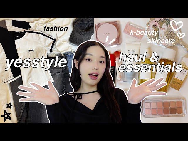 YESSTYLE FALL 2024 HAUL: Must-Have Fashion, K-Beauty, Skincare Essentials